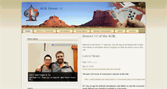 Desktop Screenshot of d17acbl.org